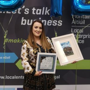 VTCT Training Academy owner Siobhan Boyle, founder of Sculpt Cosmetics, scoops Irish Business Award in finals of Ireland’s Best Young Entrepreneur.
