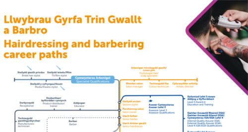 Welsh Career Pathway Hairdressing and Barbering